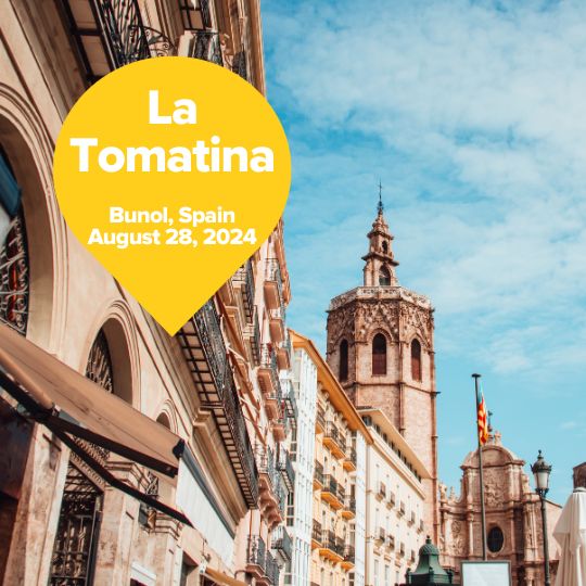 La Tomatina festival Spain 