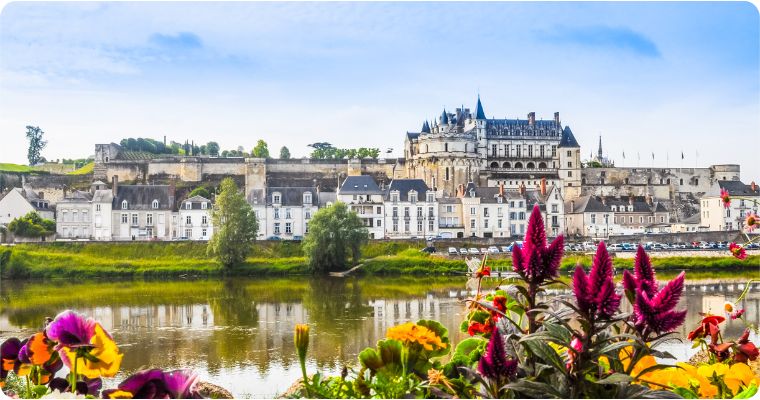Royal Chateau Amboise castle France 