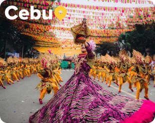 Sinulog Festival celebrations in Cebu Philippines 