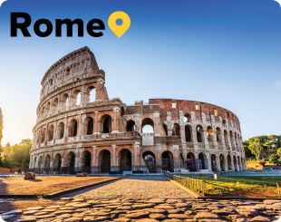 The Colosseum in Rome Italy 