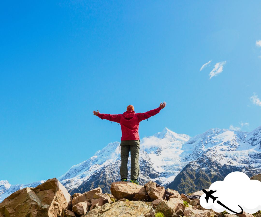 hiker-on-top-of-mountain