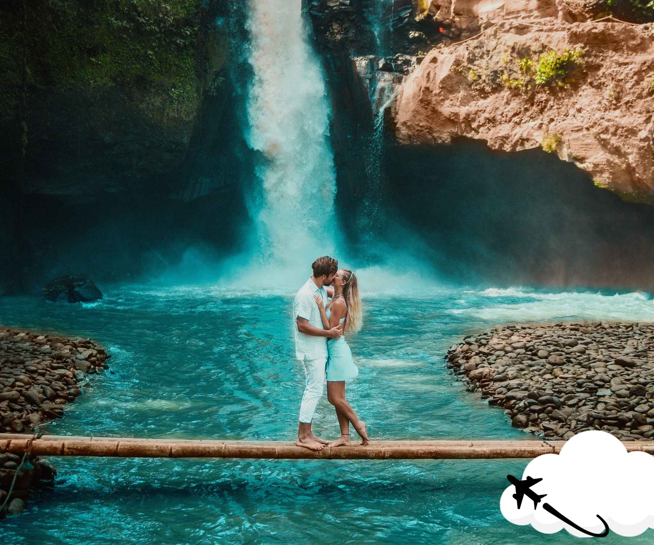 Git waterfall, indonesia_result