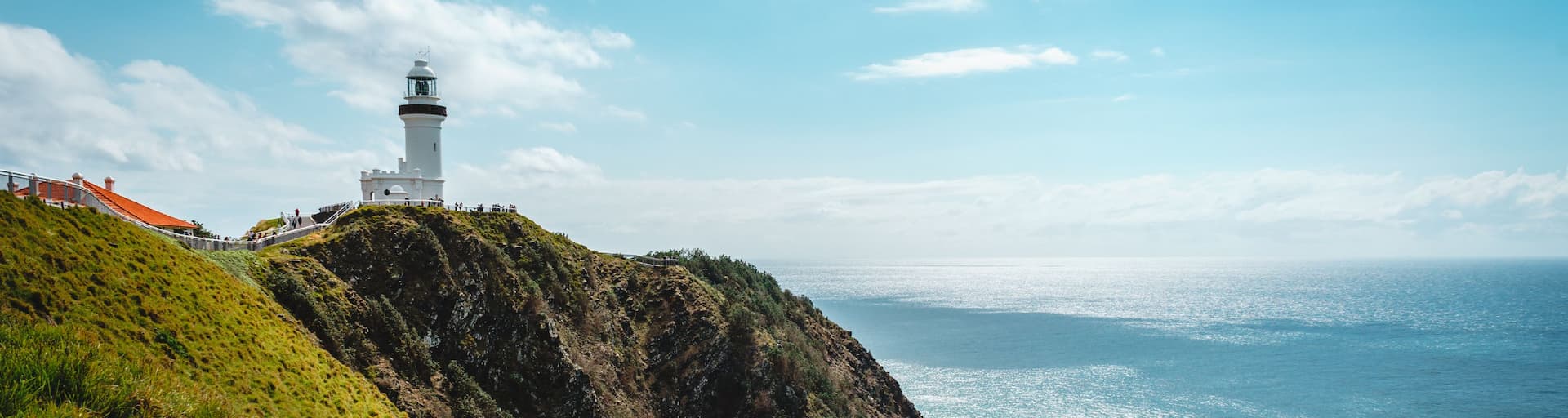 The lighthouse in Byron Bay 