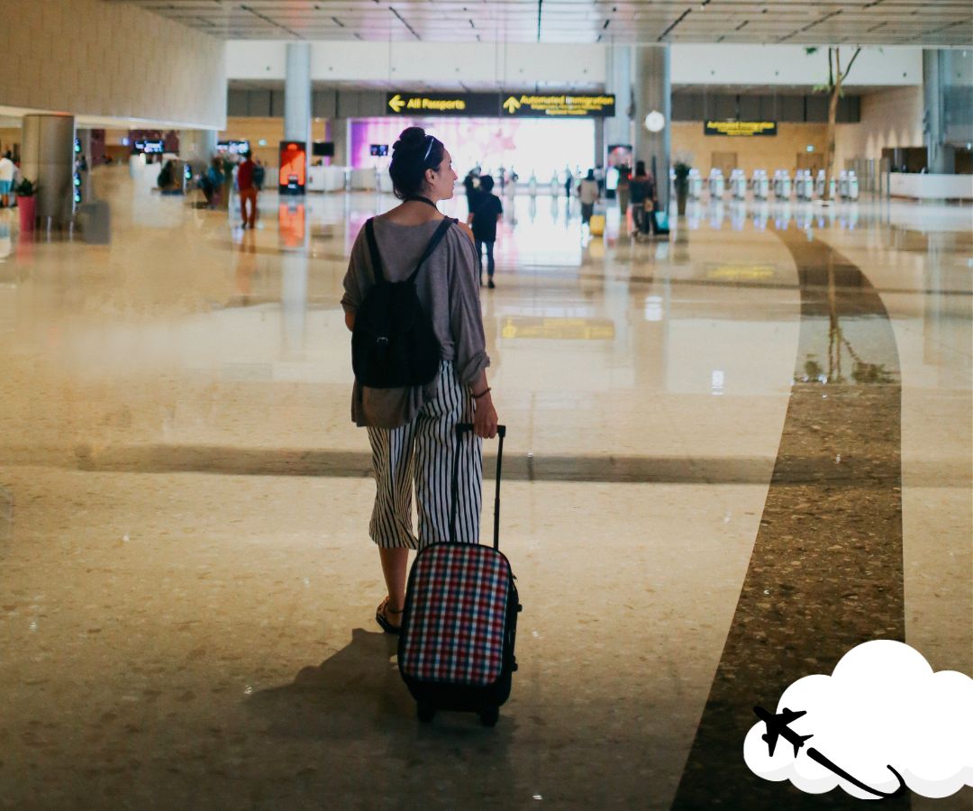 traveller-in-airport