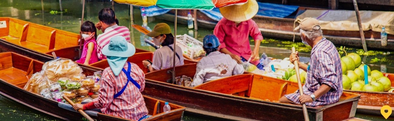 floating-market-Bangkok