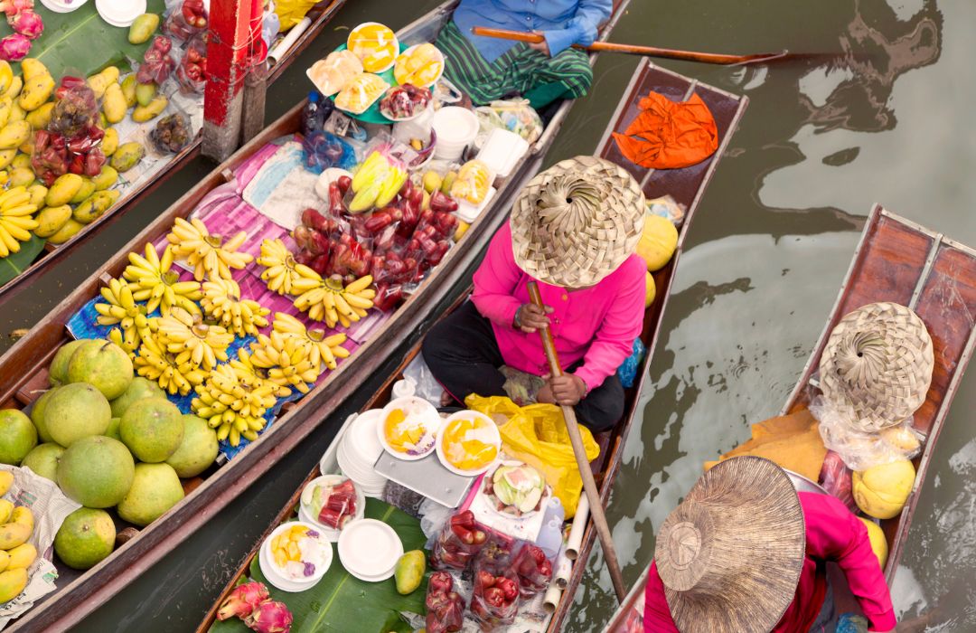 Bangkok-floating-markets