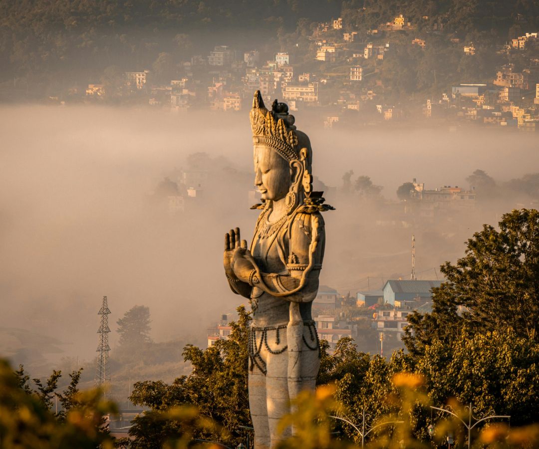 kathmandu-statue